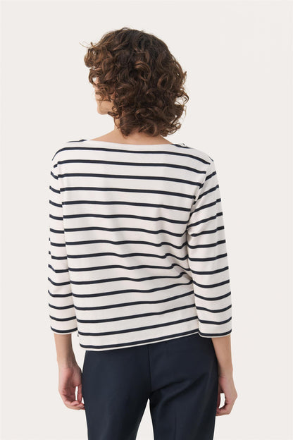 Nelapw Ts Dark Navy Stripe