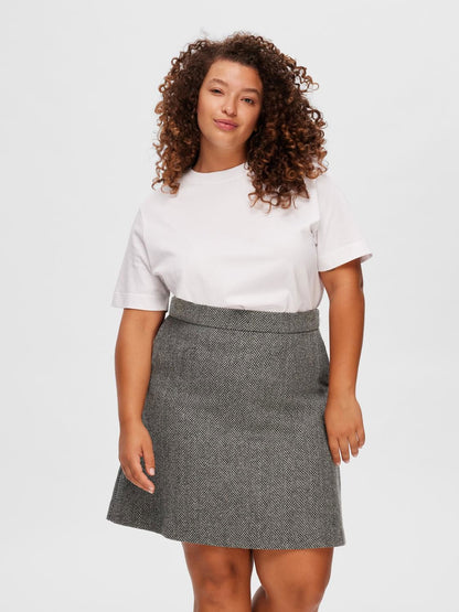 Slwessential Ss Boxy Tee Noos Hvit