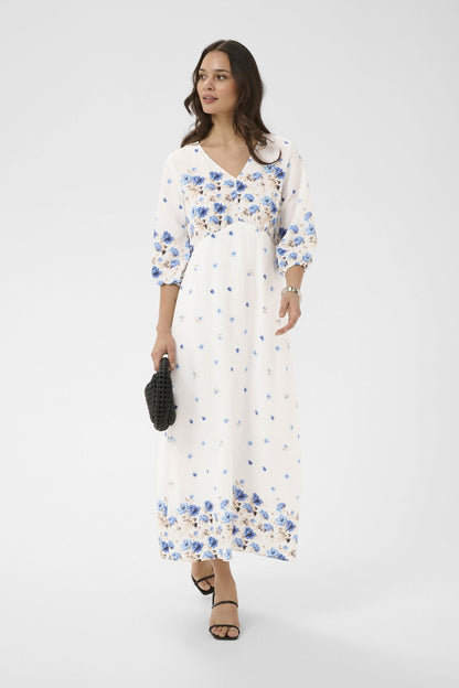 Karosine Long Dress Blå
