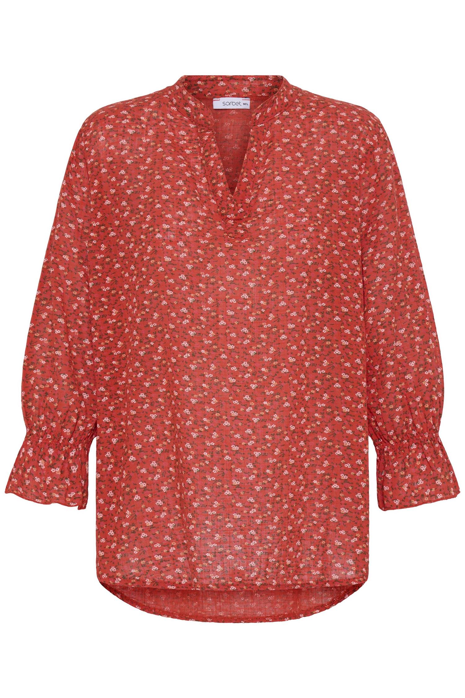 Sbalexa G Sfl Blouse Rød