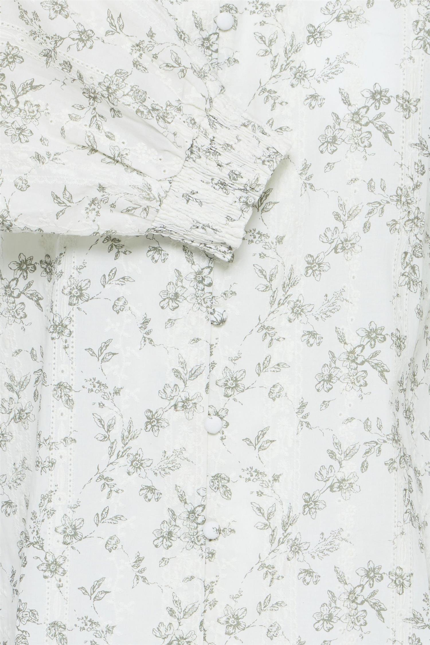 Pzdeborah Ls Blouse Beige