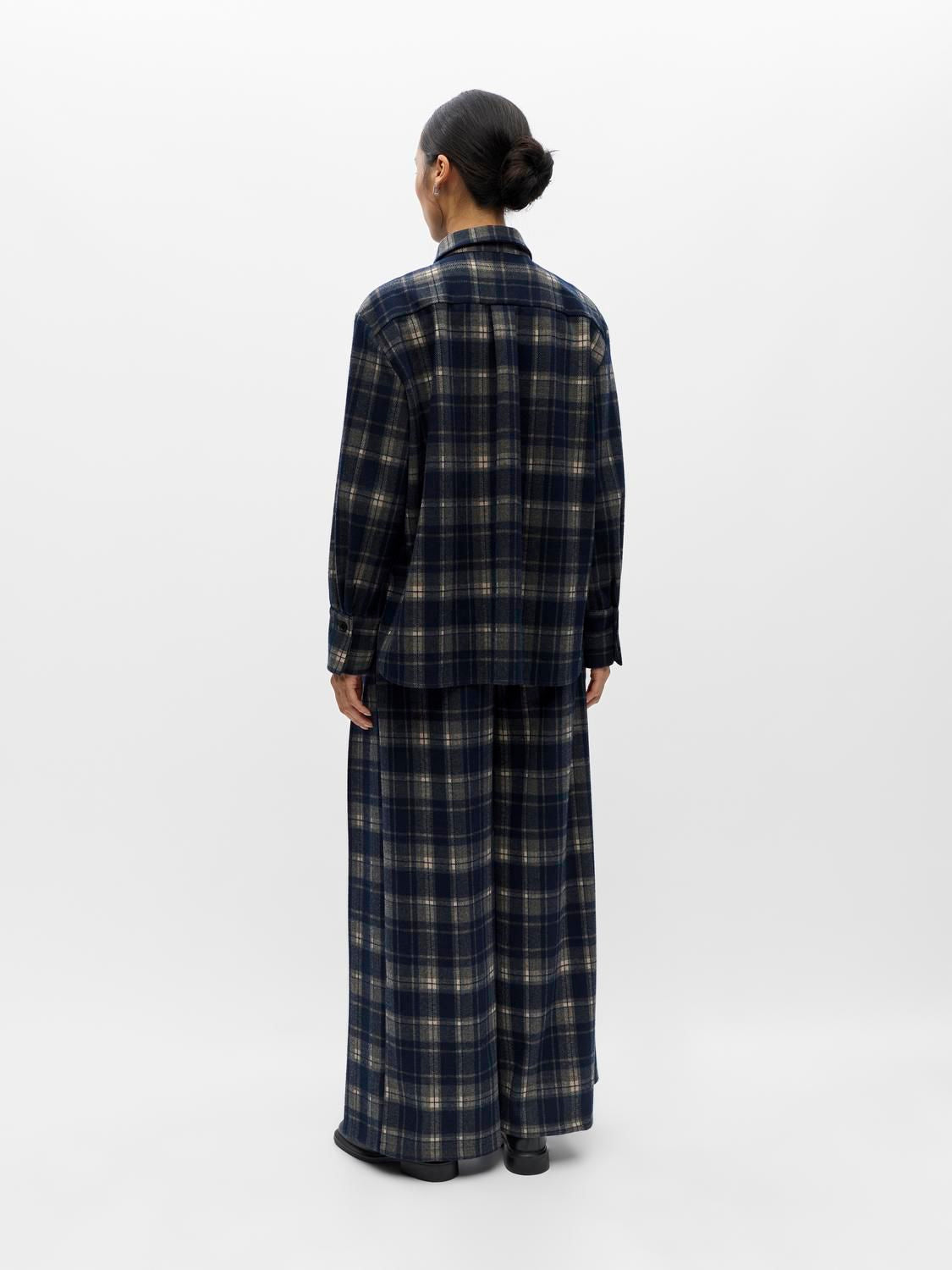 Objthelma L/s Re Shirt 147 Blå