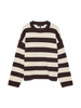 VMSILJE LS O-NECK BOXY PULLOVER NOOS Brun