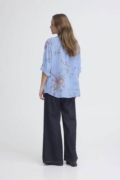 Sbalexa G Flo Blouse Blå