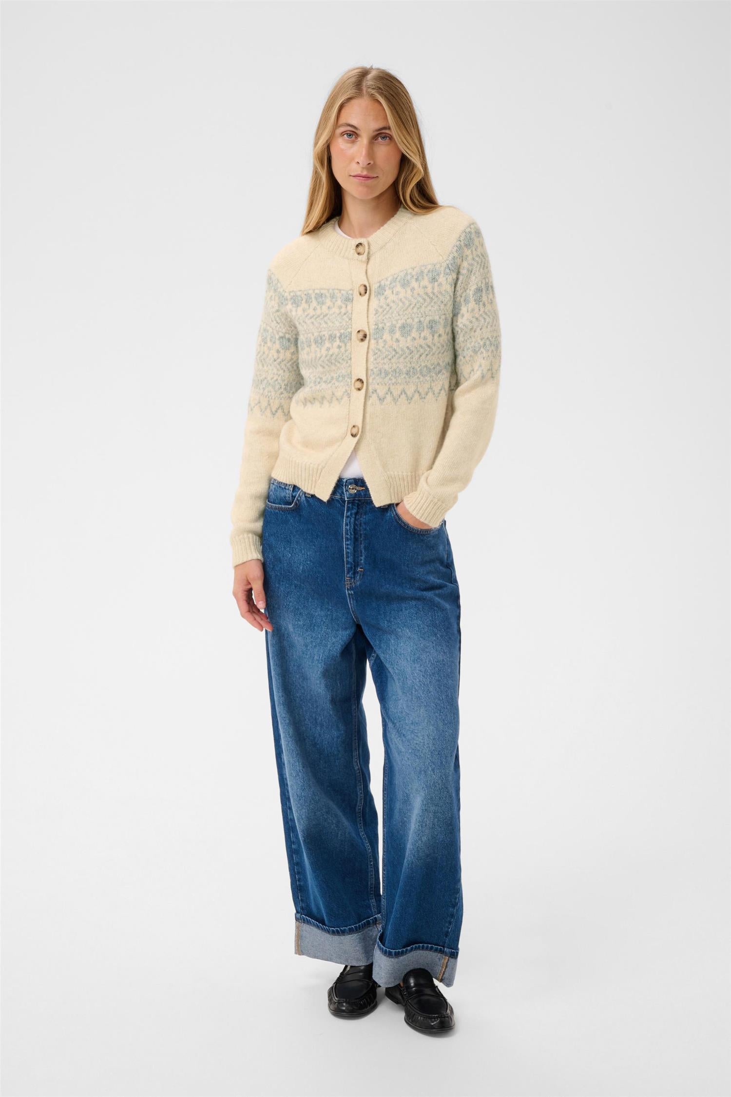 Charmainepw Cardigan Beige
