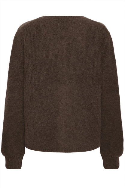 Sbava Knit Cardigan Brun