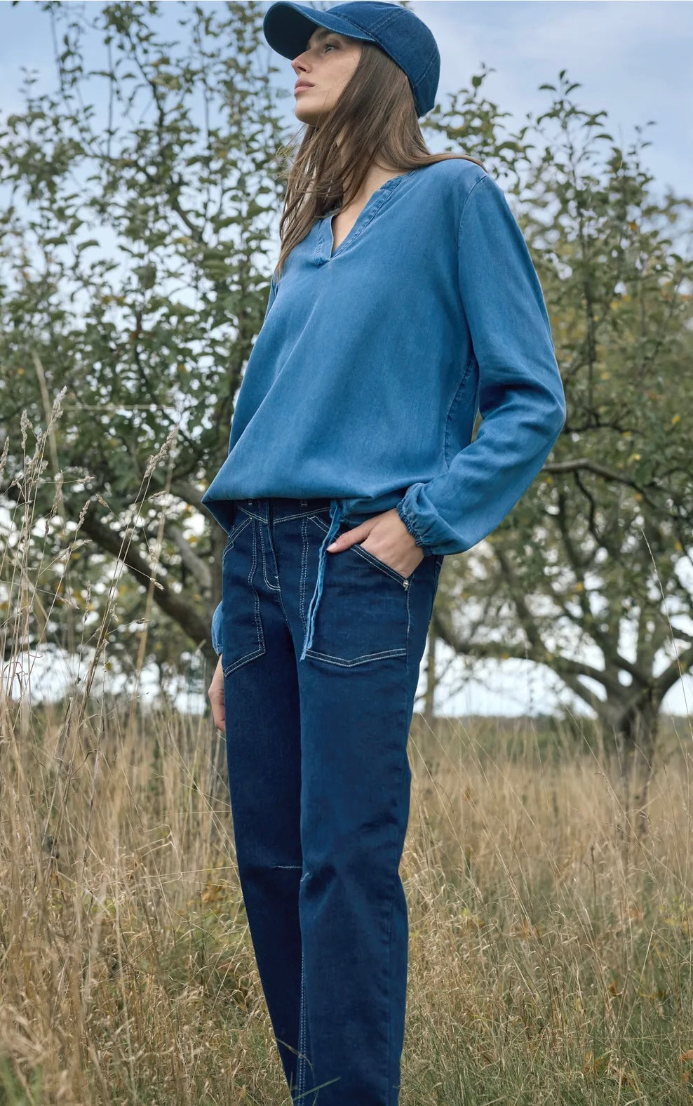 SCARLETT BARREL Blå