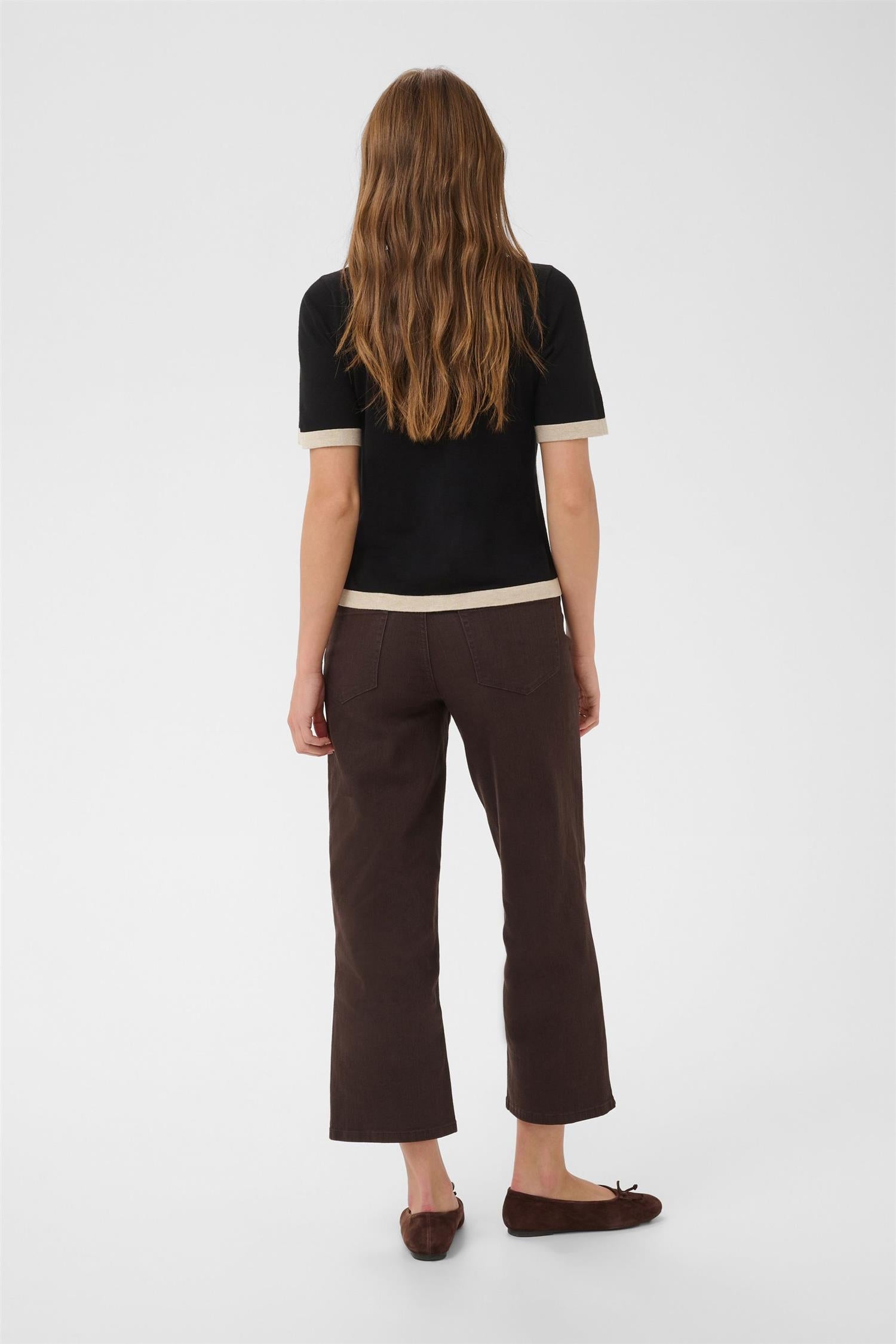 Kalizza Contrast Cardigan Sort