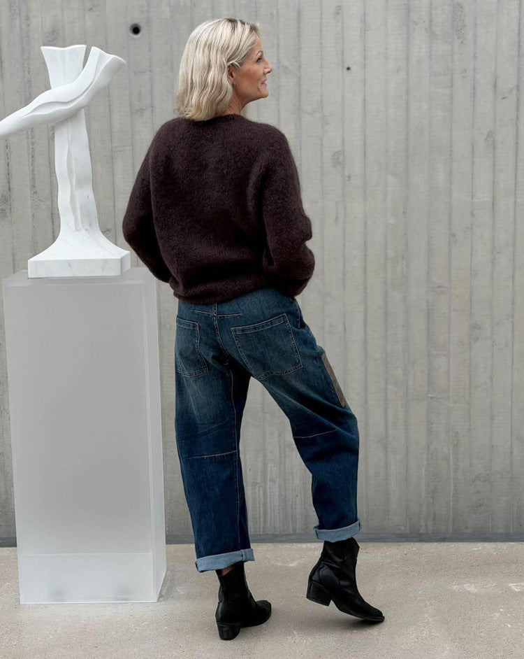 ANITA BARREL BUKSE Blå