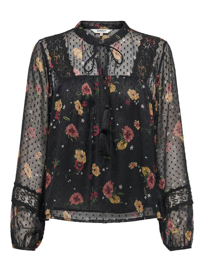 Onltessa Eliza Ls Top Wvn Sort