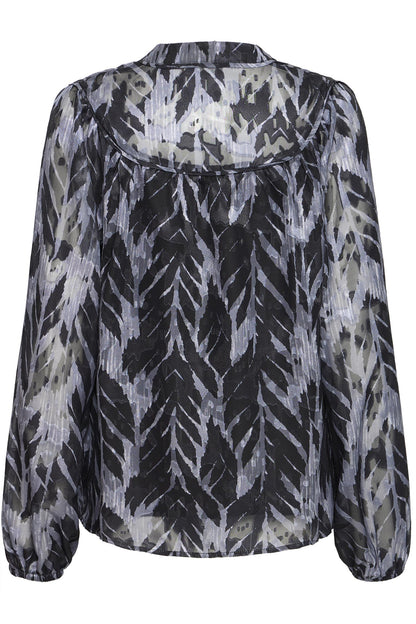 Pzann Blouse Black Beauty
