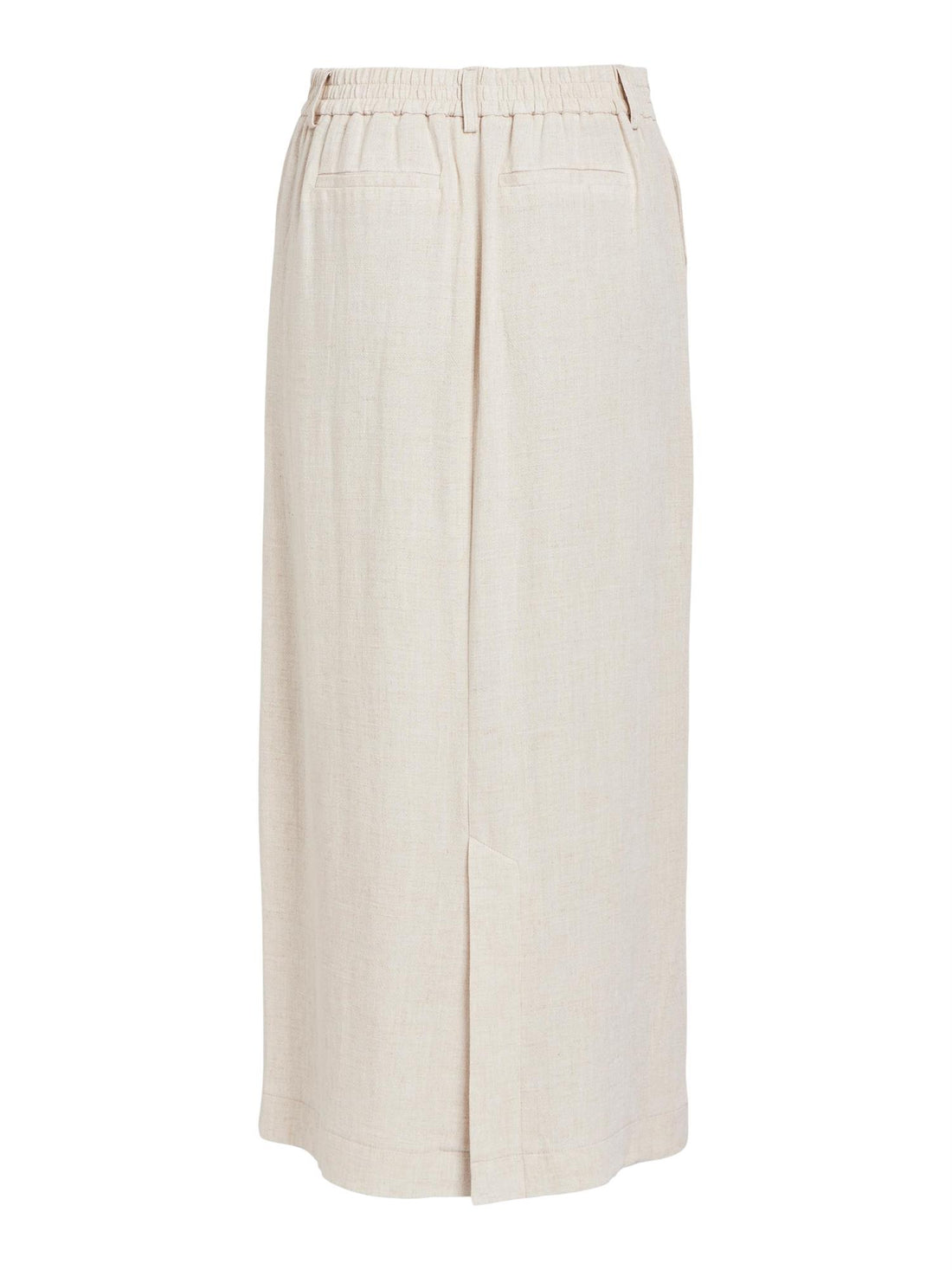 OBJSANNE RE MW ANKLE SKIRT Beige