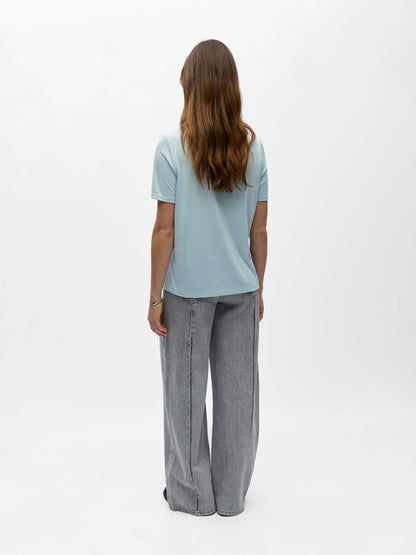 Objannie S/s T-Shirt Noos Blå