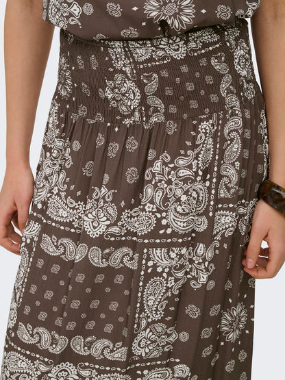 Onlsaki Ambel Long Band Skirt  Wvn