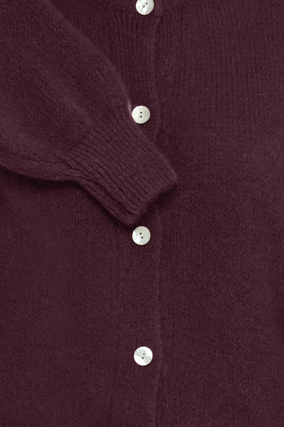 Sbgulvig Knit Cardigan Cabernet