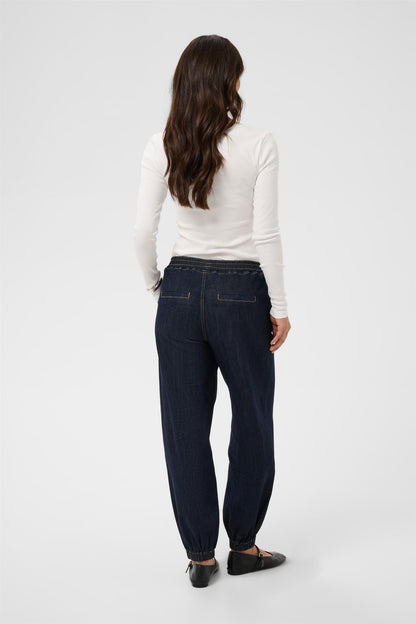 Kamolly Denim Pant Blå