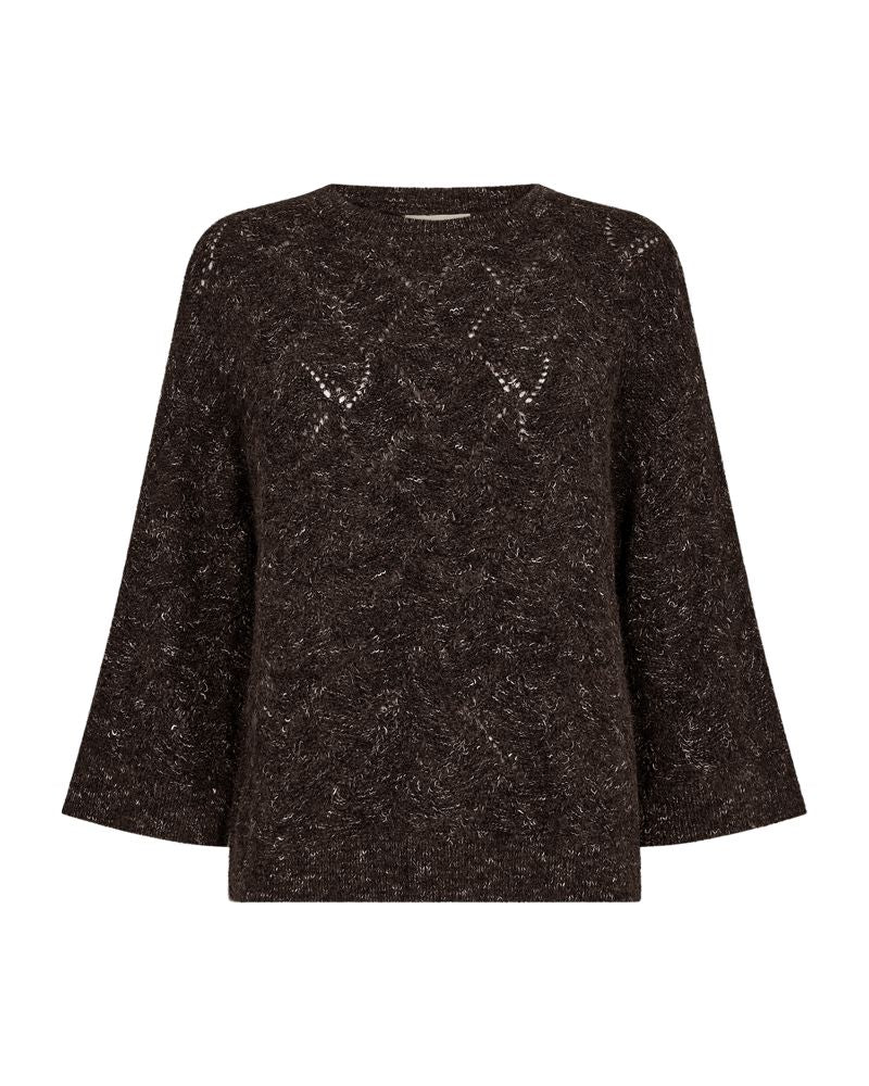 Fqestweed-Pullover Brun