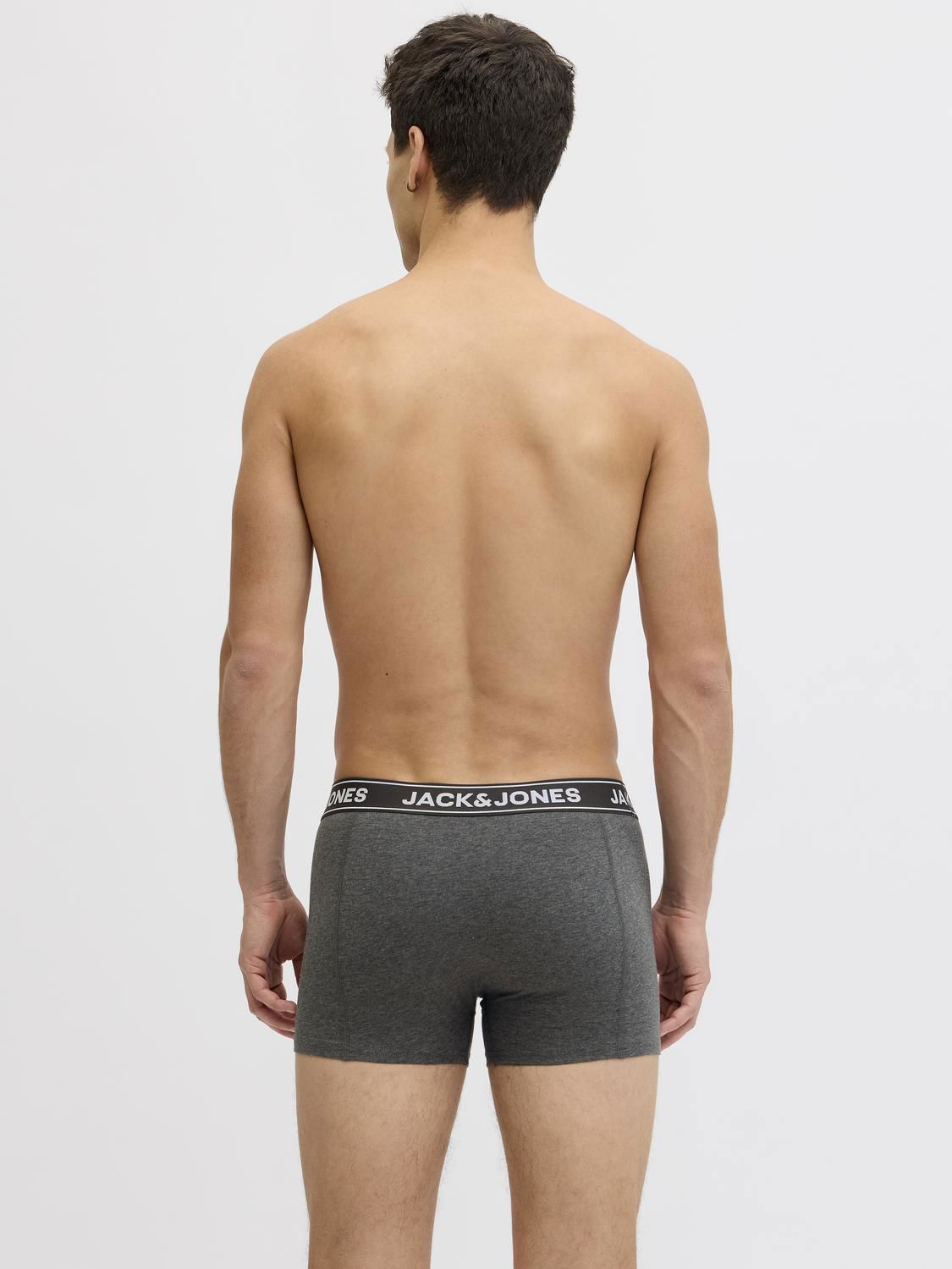 Jacblack Friday Trunks 3 Pack Grå