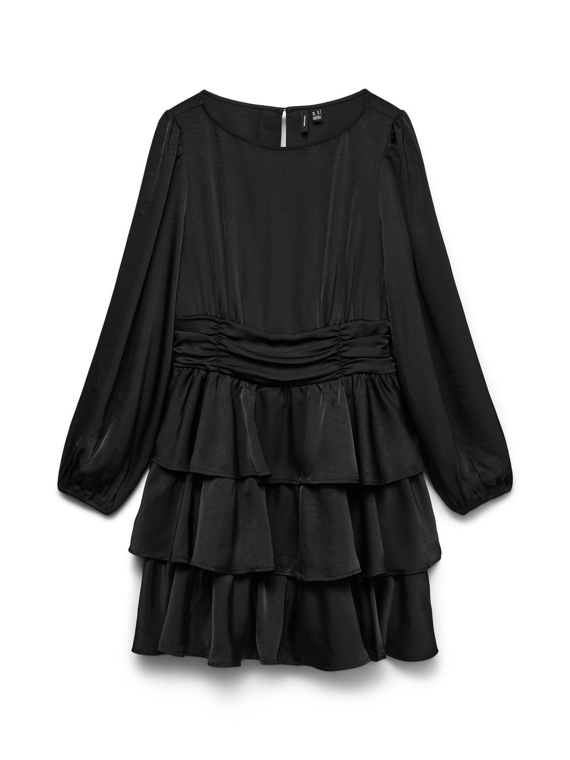 Vmemily Lise Ls Short Dress Wvn Exp Sb8 Sort