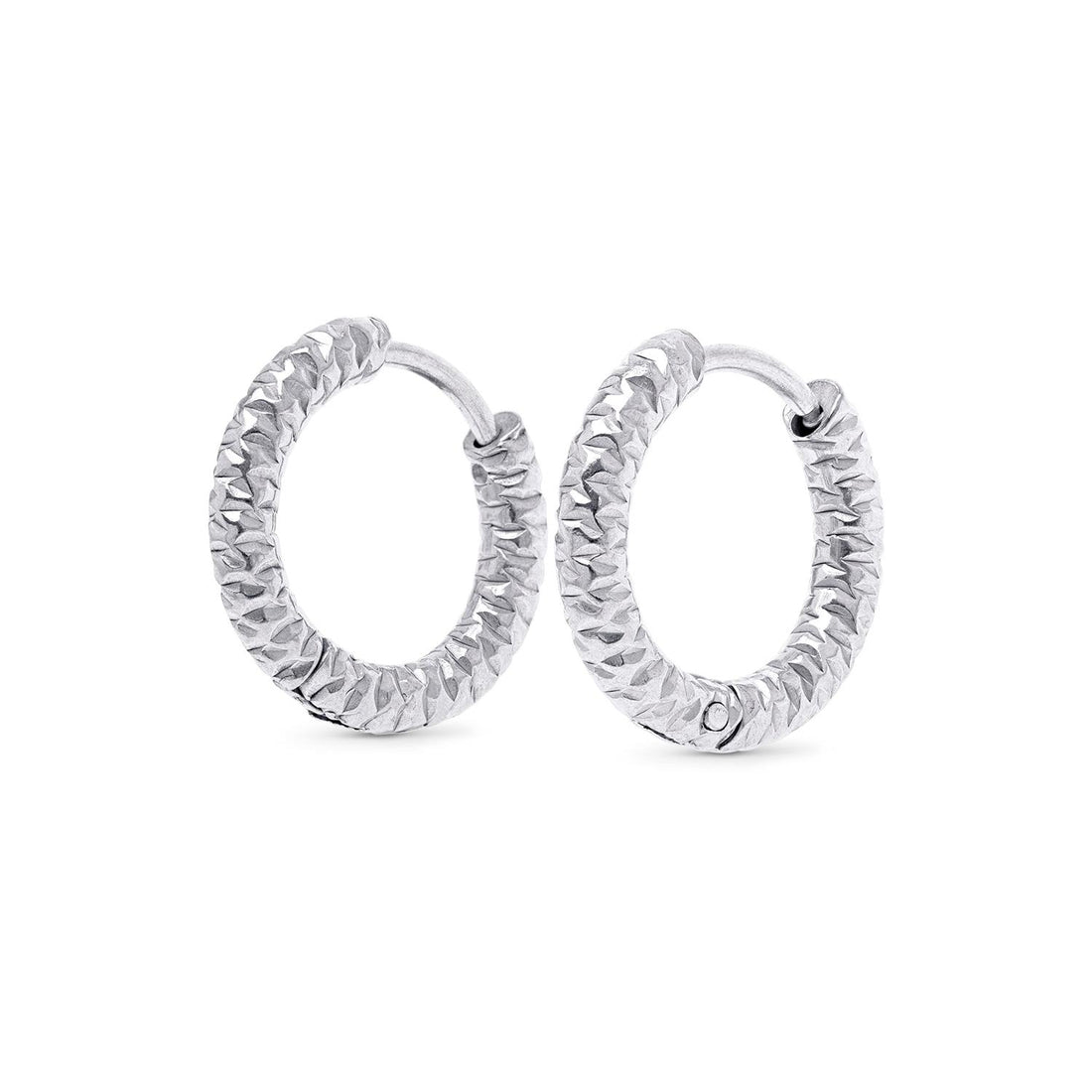 Torun - Hoop Earrings 16mm Stainless Steel Sølv
