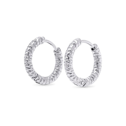 Torun - Hoop Earrings 16mm Stainless Steel Sølv