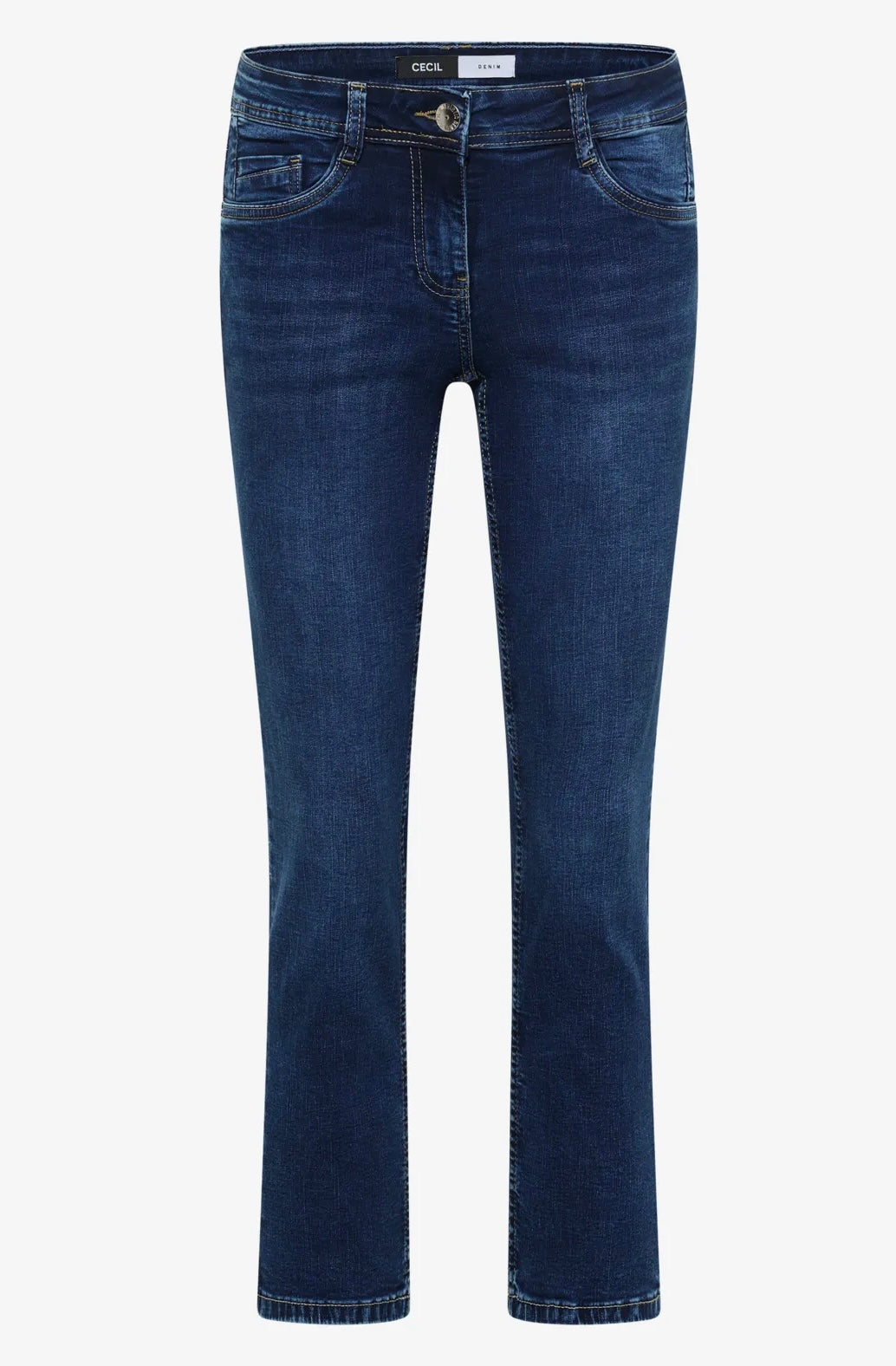 Scarlett straight Medium Blue Denim