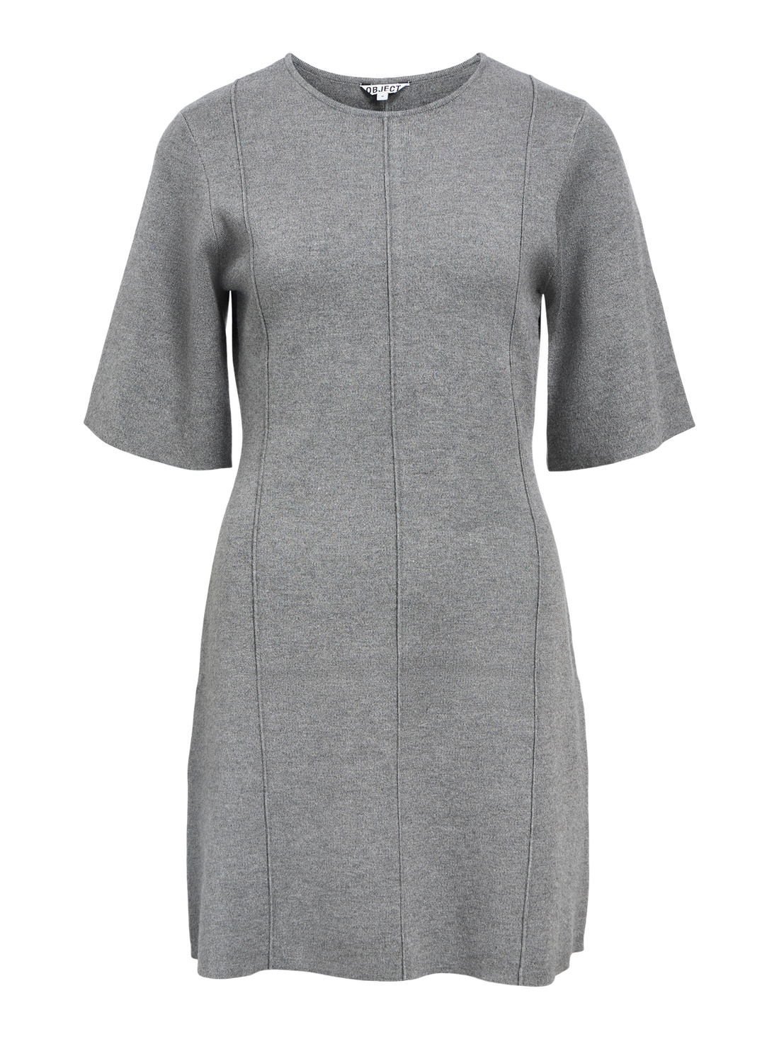 Objreynard 2/4 Re Short Dress Noos Mellomgrå