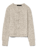 VMBLOSSOM LS O-NECK CARDIGAN BOO Lysegrå