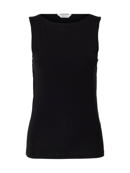 Slfmanja Sl Reversible Top Noos Svart