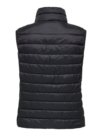 Onltahia Lw Quilted Waistcoat Otw Noos Sort