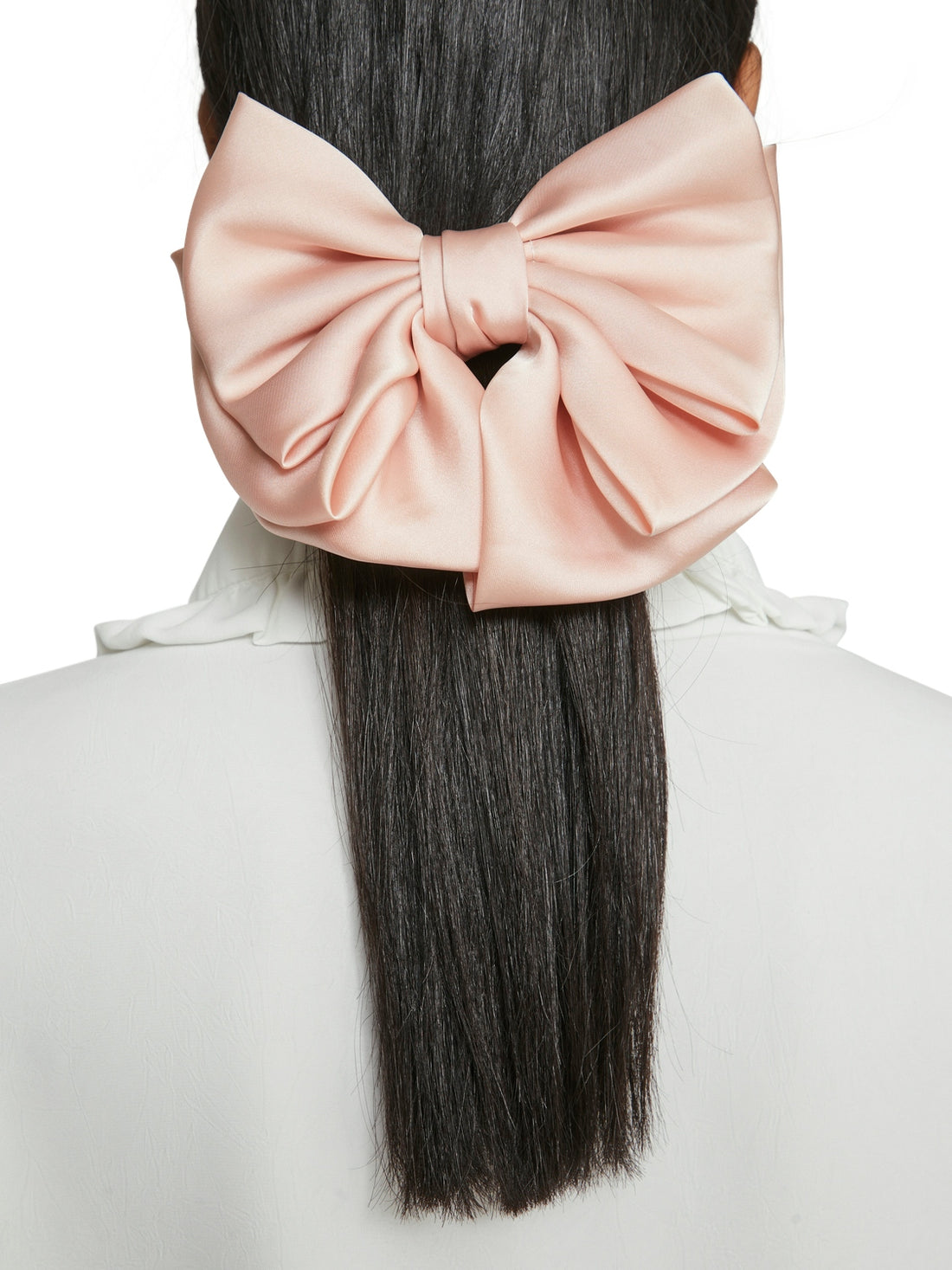 Vikimora bow hairclip Rosa