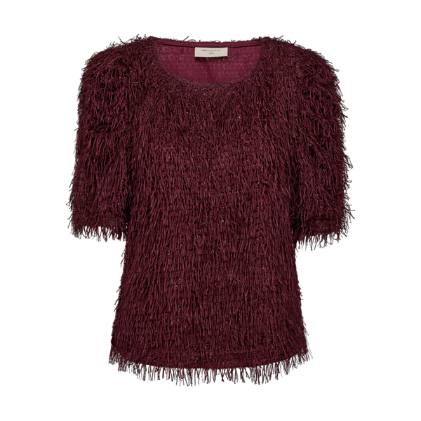 FQMARLIN-BLOUSE Burgunder