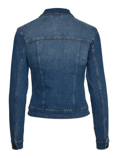 NMDEBRA L/S BLUE DENIM JACKET NOOS Medium Blue Denim