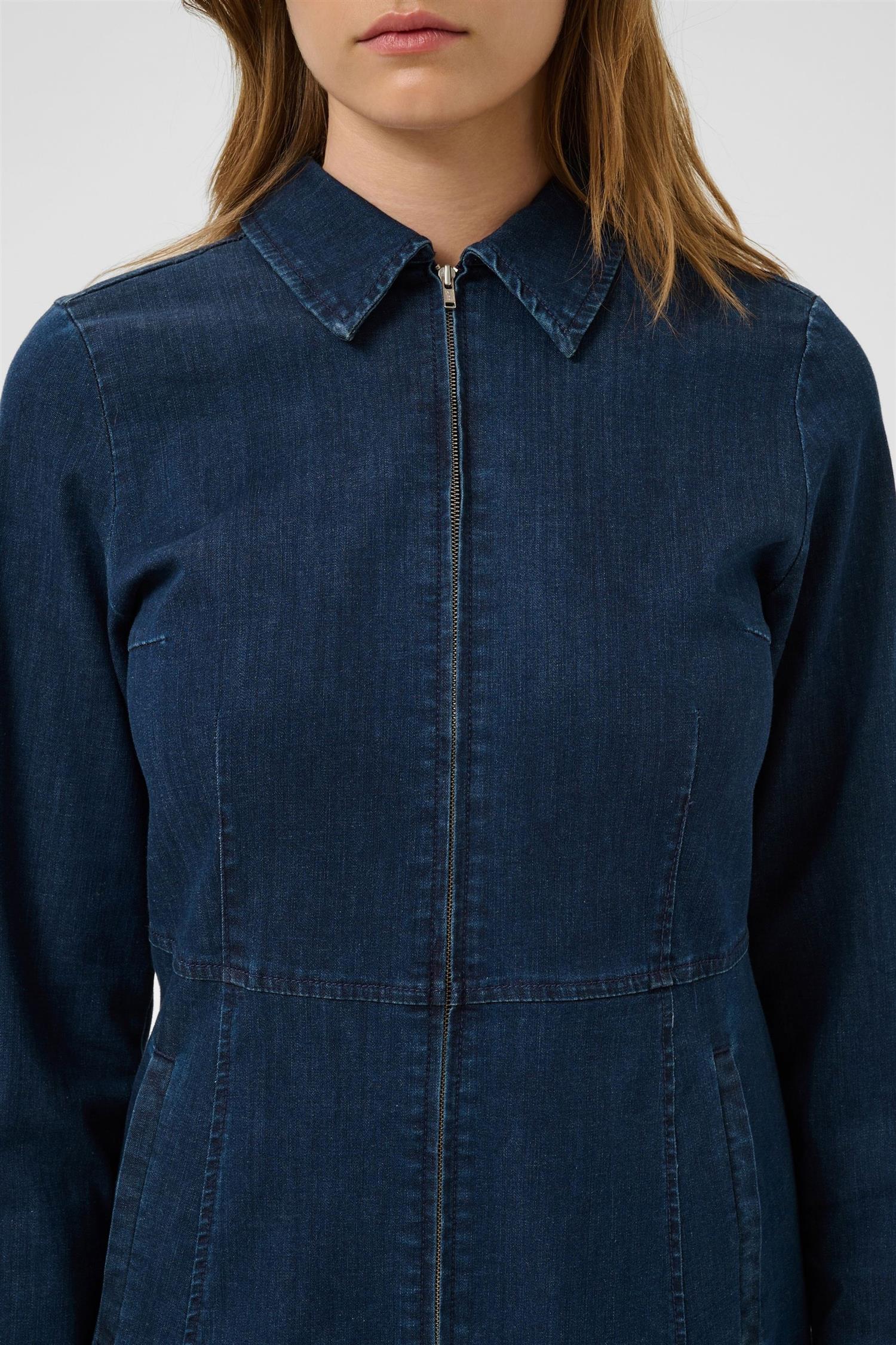 Chenillapw Dress Blå