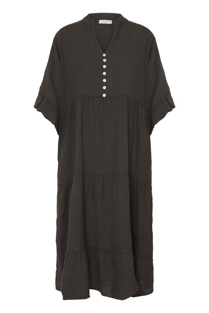 Sbfontanelle Long Dress Brun