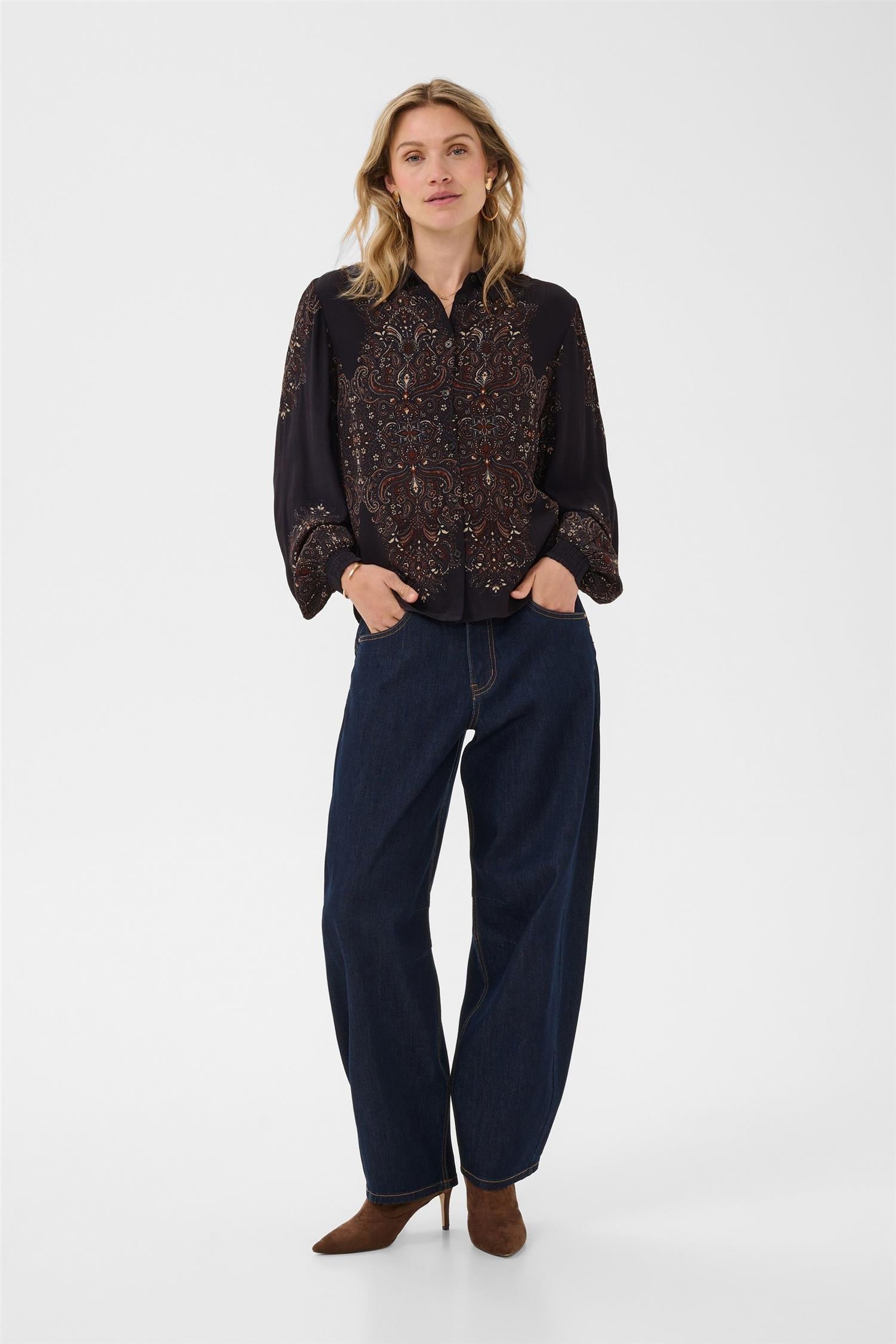Crjosia Blouse Sort