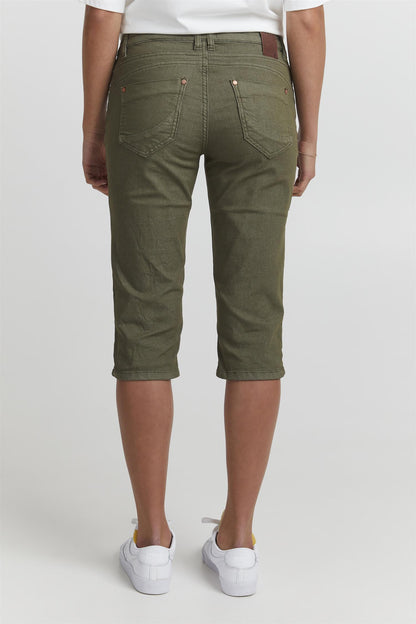 PZROSITA PANTS capri Grønn