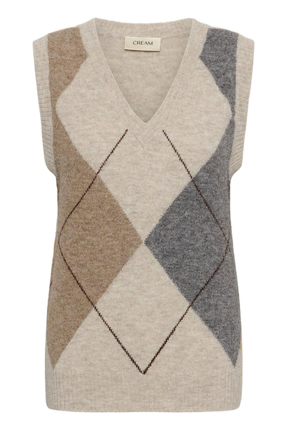 Crhope Knit Slipover Beige