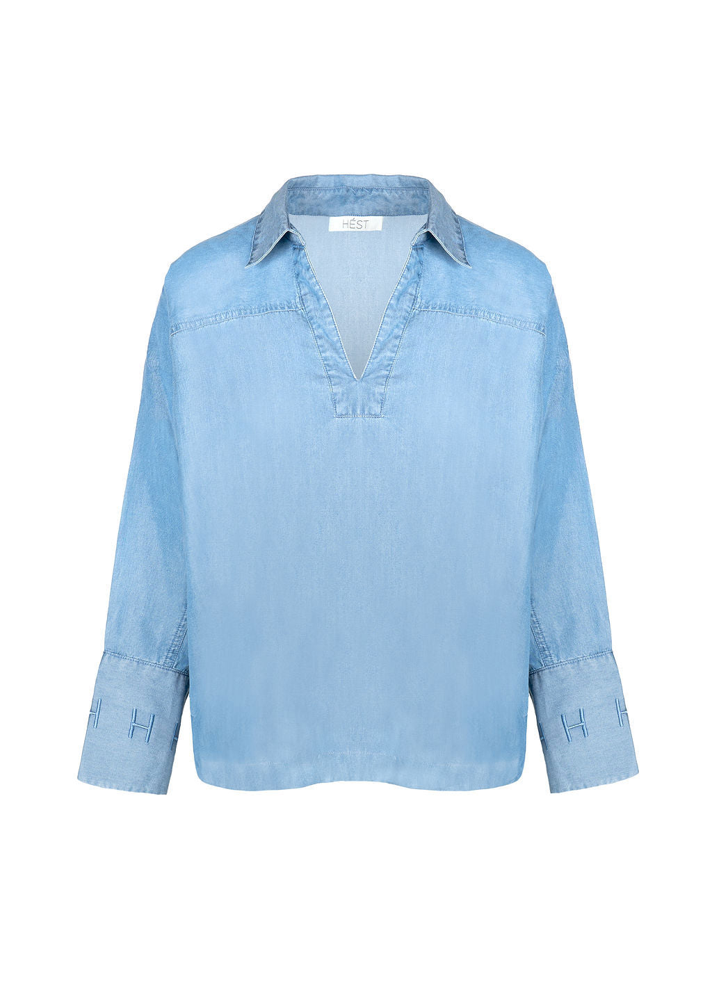 Miriam Tencel Shirt Blå
