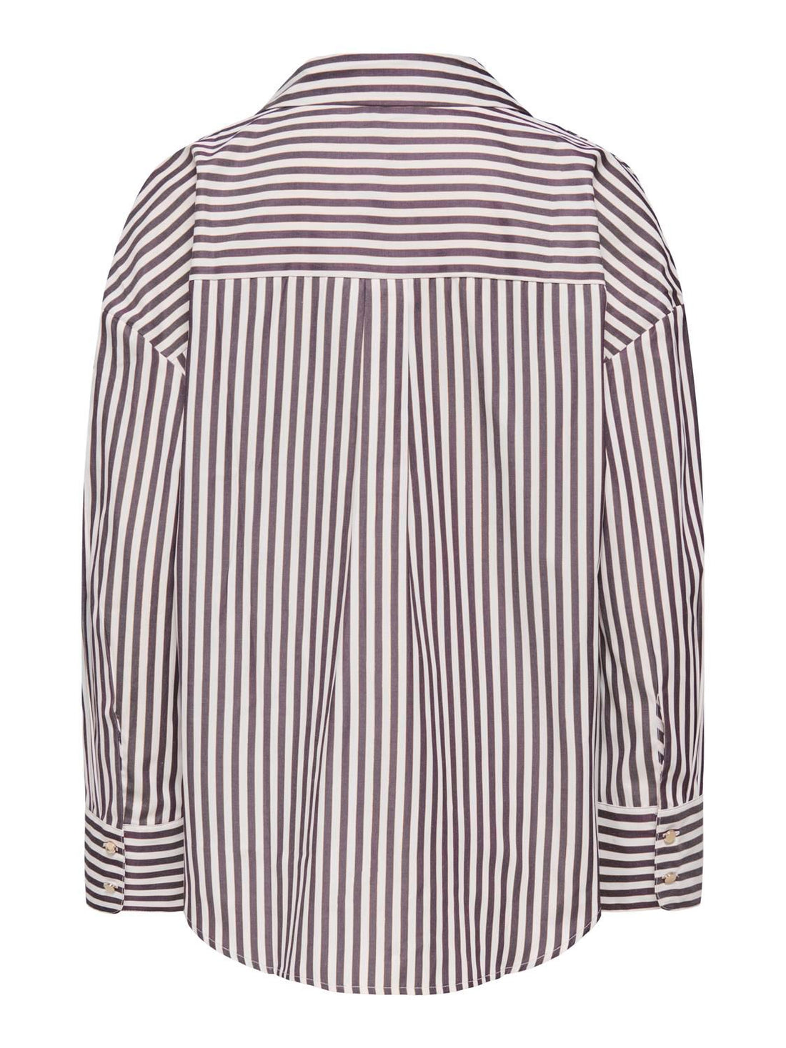 Jdyvesper L/s Lurex Shirt Wvn Brun