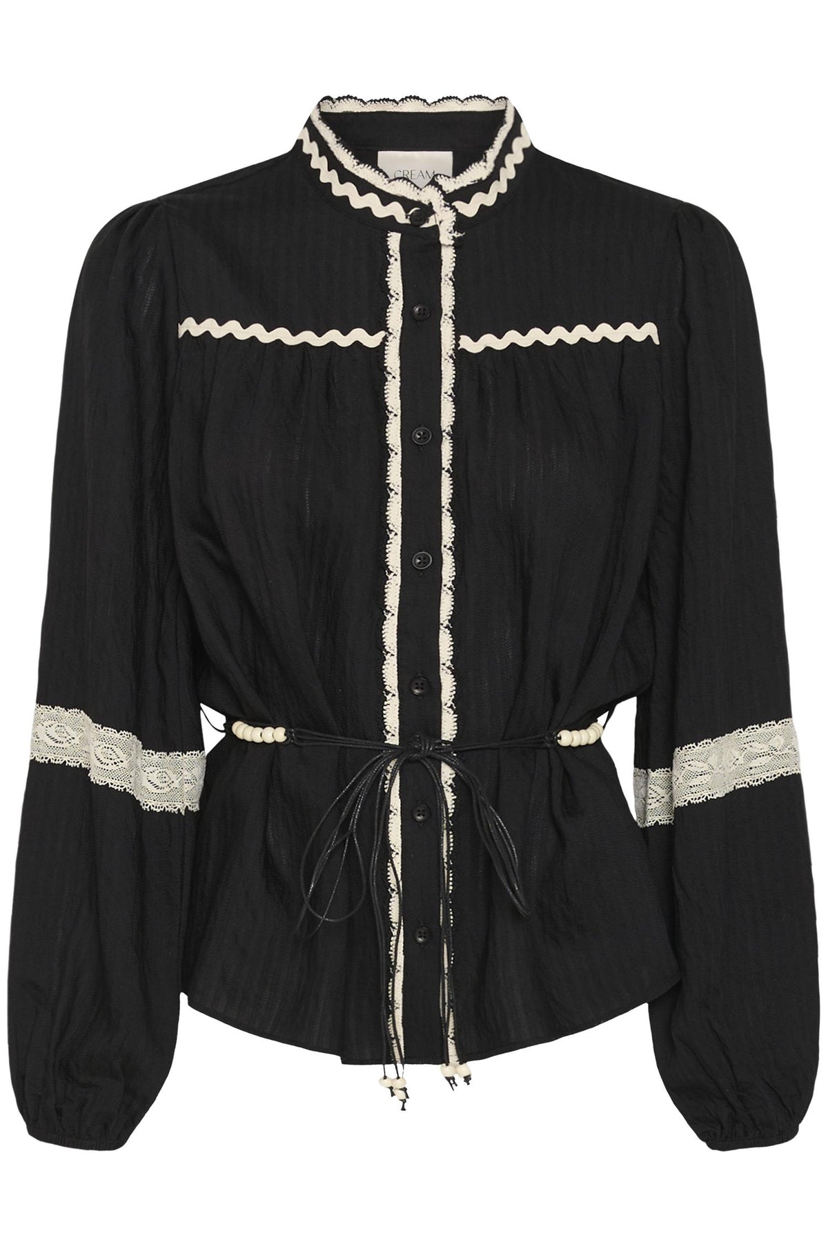 Crlunea Blouse Sort
