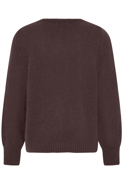 Sbgulvig Knit Cardigan Brun