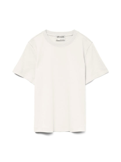 Awnaima Ss O-Neck T-Shirt Noos Hvit