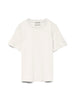 Awnaima Ss O-Neck T-Shirt Noos Hvit
