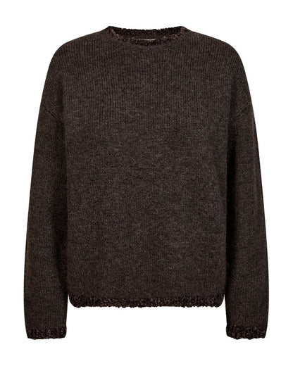Fqfrida-Pullover Brun