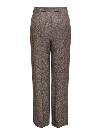 Onlbekka Life Hw Wide Wool Look Pant Tlr Sort