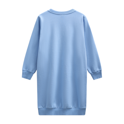 FQKAMELA-DRESS Lyseblå