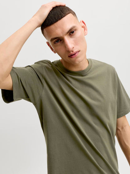 Jororganic Basic Tee Ss O-Neck Noos Grønn