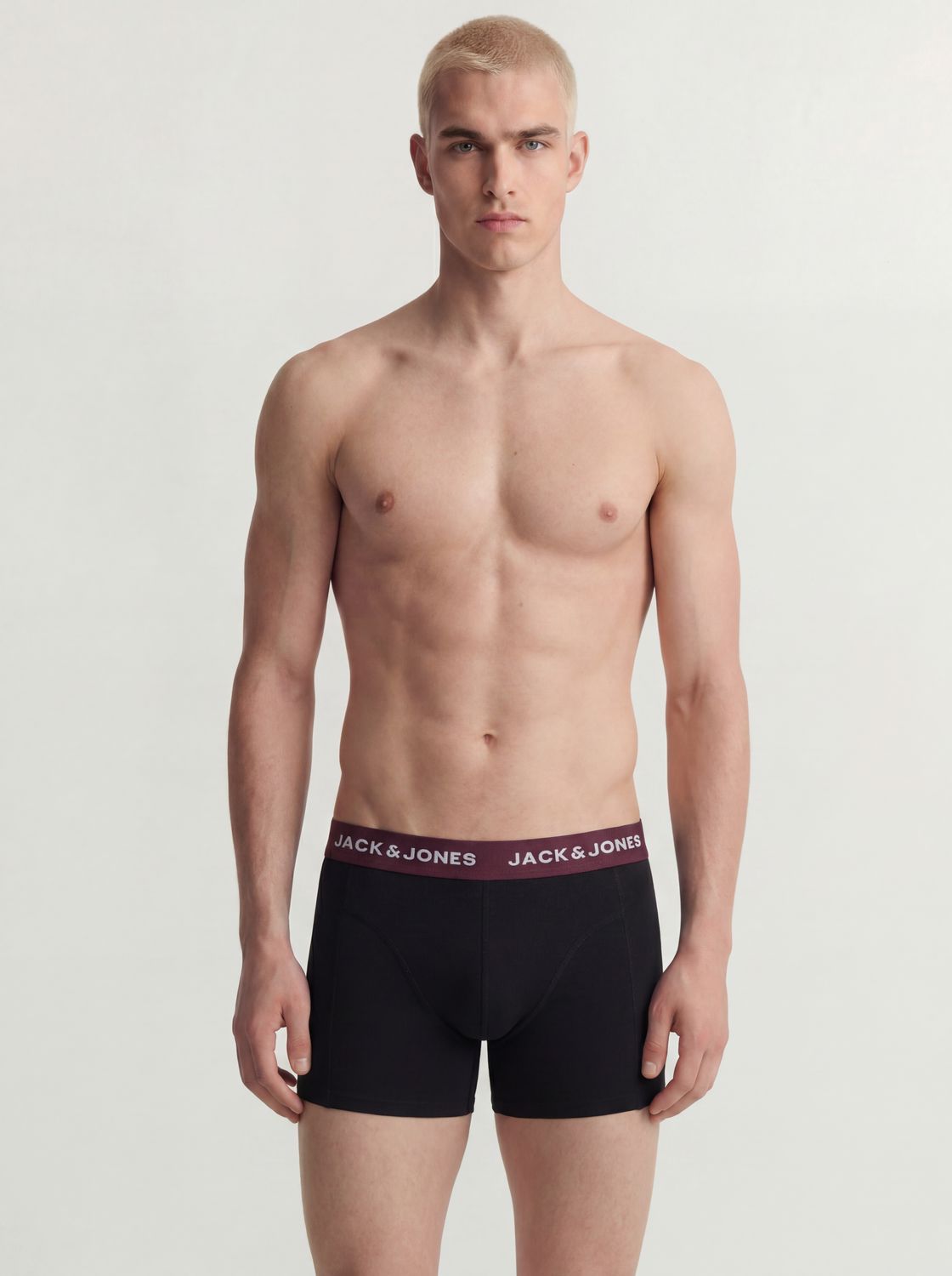 Jacoliver Solid Trunks 5 Pack Box Sort