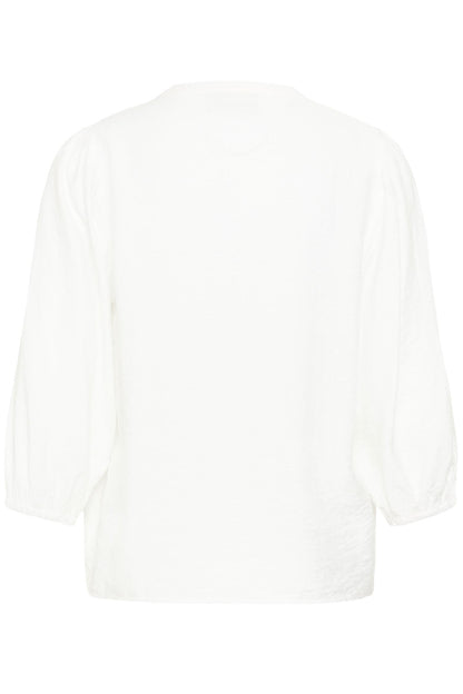 Kaalberta Blouse Hvit